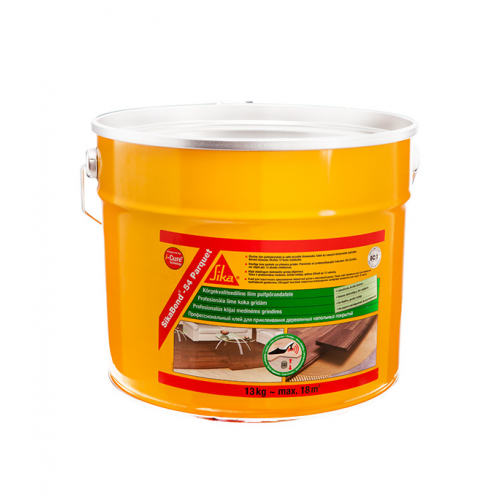 Клей для паркета Sika Bond-54 Parquet коричневый 13 кг