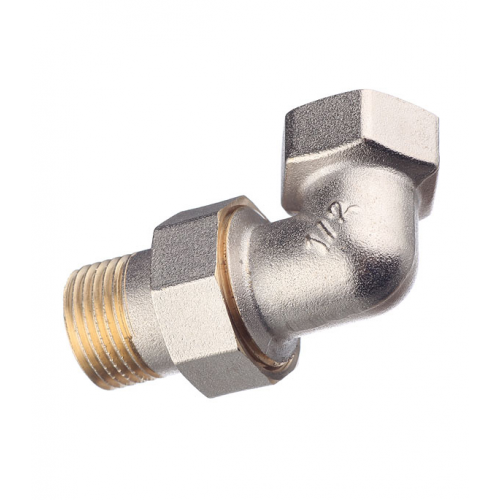 Американка угловая 1/2 ВР(г) х 1/2 НР(ш) латунная