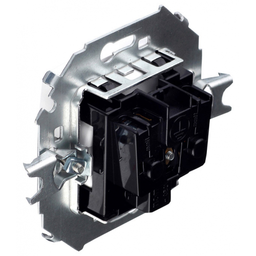 Розетка Simon 15 1591431-030 скрытая установка белая без заземления
