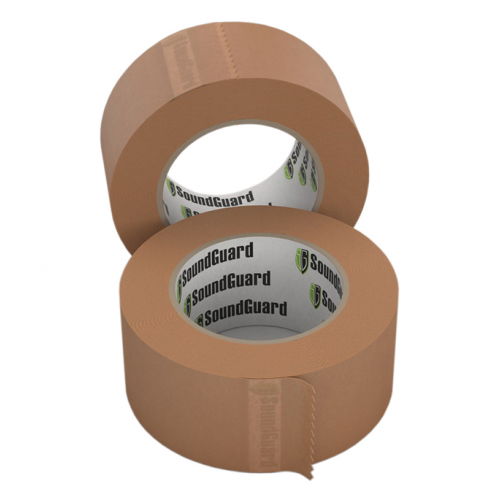 Лента клейкая SoundGuard Tape изоляционная коричневая 50 мм 40 м