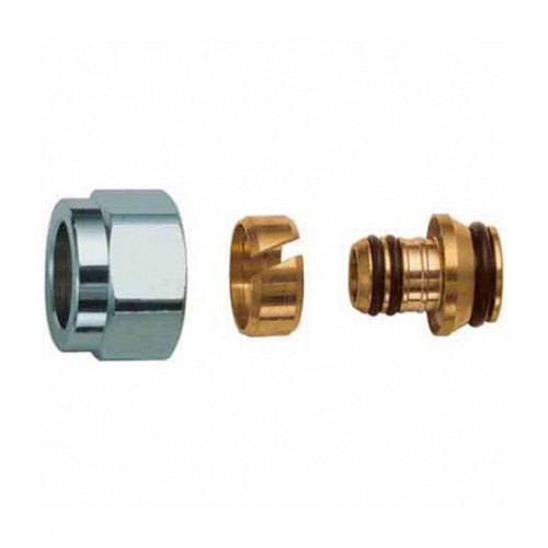 Евроконус для металлопластиковых труб Far (FC 6076 58802) 16 обж(ц) х 1/2 ВР(г)