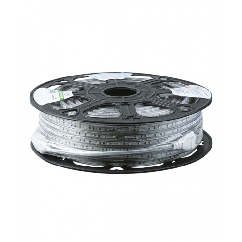 Лента светодиодная SMD 3528 Navigator 6000К холодный белый свет 4,8 Вт 220 В IP67 1 м влагозащищенная