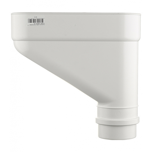 Коллектор трубы Docke Lux пластиковый d100 мм пломбир RAL 9003