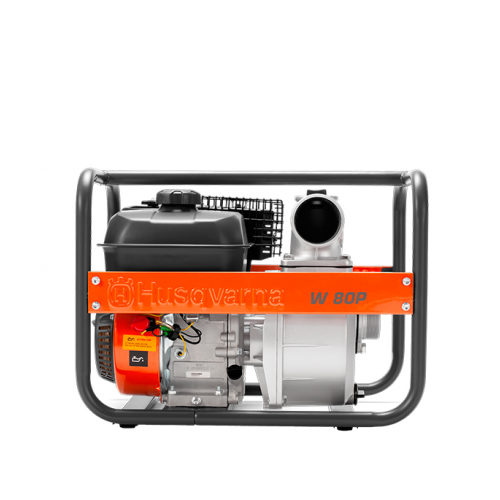 Мотопомпа бензиновая Husqvarna W80P (9676391-02) для чистой воды