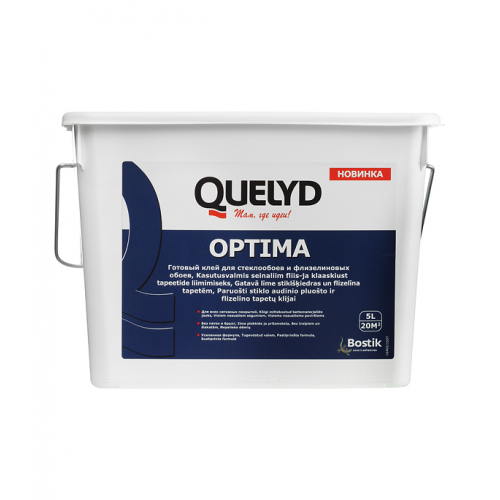 Клей для стеклообоев Quelyd Optima готовый 5 л