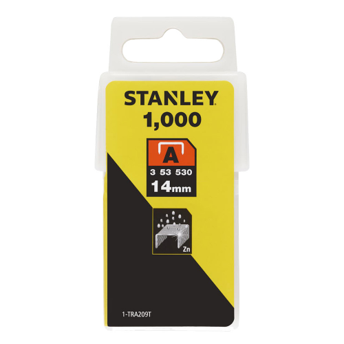 Скобы для степлера Stanley (1-TRA209T) тип 53 14 мм (1000 шт.)