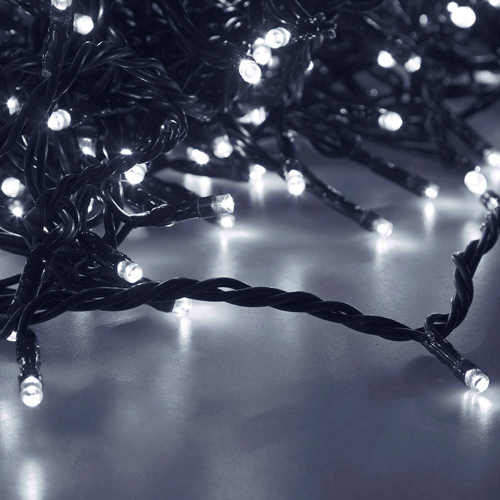 Гирлянда светодиодная Neon-Night ClipLight 665 LED свечение белое 5х20 м уличная (323-605)