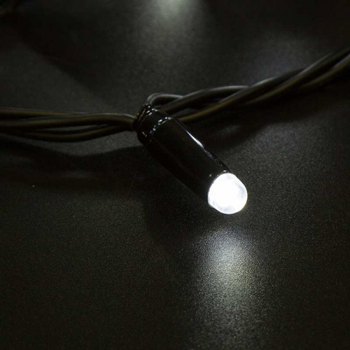 Гирлянда светодиодная Neon-Night Нить 100 LED свечение белое 10 м (305-175)
