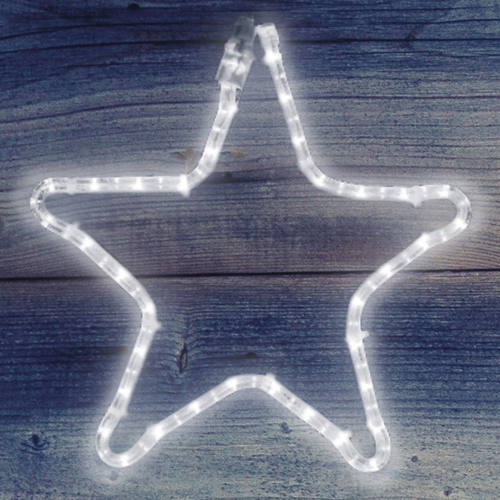 Украшение светодиодное фигура Neon-Night Звездочка 36 LED свечение теплое белое 30 см уличное (501-211)