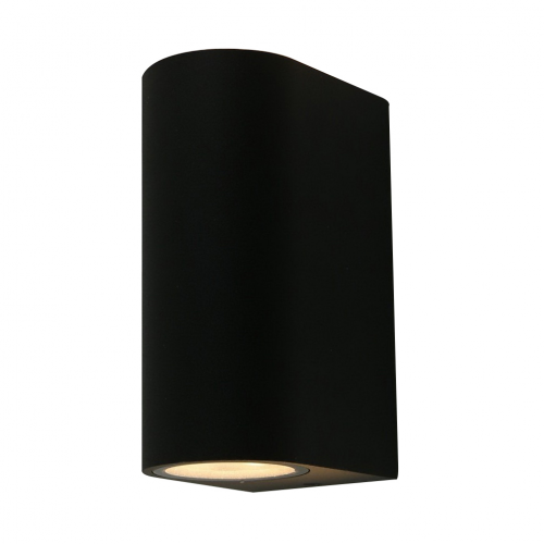 Светильник настенно-потолочный GU10 35 Вт 150х90х70 мм IP44 ARTE LAMP (A3102AL-2BK)