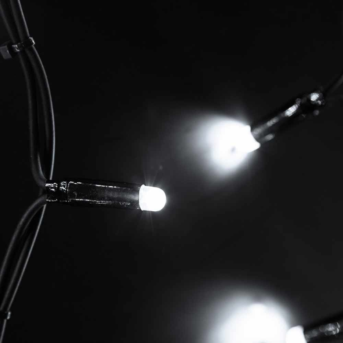 Гирлянда светодиодная Neon-Night Айсикл (бахрома) 480 LED свечение белое 6х1,5 м уличная (255-295)