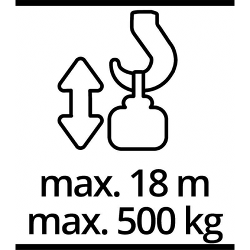 Тельфер электрический Einhell TC-EH 1000 (2255160) 1600 Вт 1000 кг
