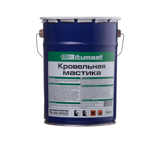 Мастика кровельная Bitumast 4,2 кг/5 л