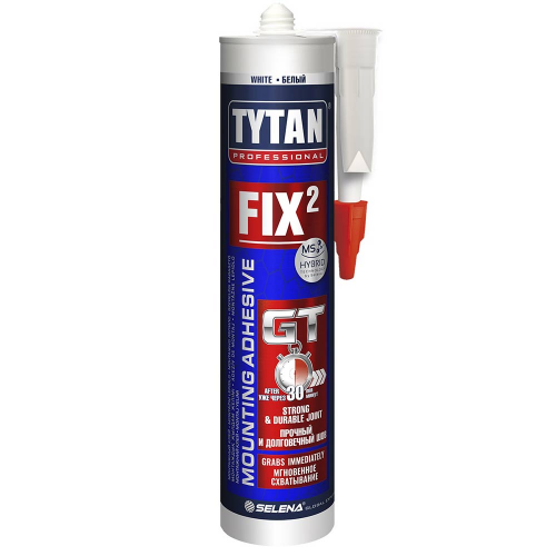 Клей монтажный гибридный Tytan Professional Fix2 GT белый 290 мл