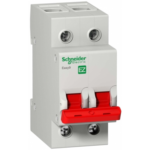 Рубильник Schneider Electric Easy9 (EZ9S16263) 2P 63А 400 В на DIN-рейку