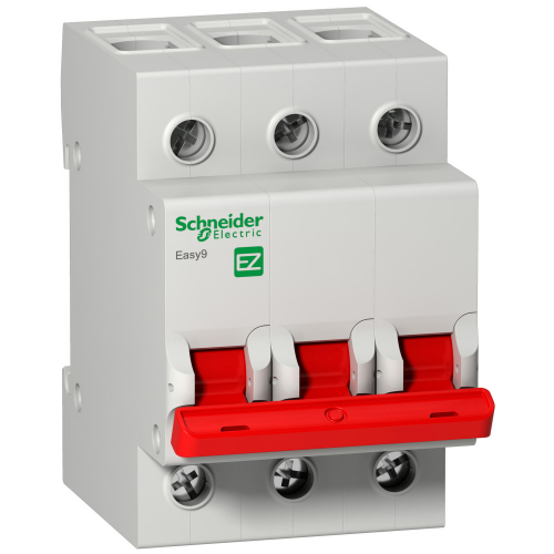 Рубильник Schneider Electric Easy9 (EZ9S16363) 3P 63А 400 В на DIN-рейку