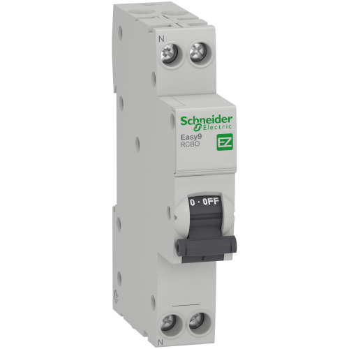 Автомат дифференциальный Schneider Electric Easy9 (EZ9D33610) 10А 30 мА 1P+N тип AC 4,5 кА компактный