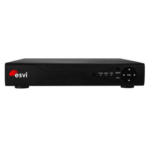 ESVI EVD-6108HX-2 гибридный AHD видеорегистратор, 8 каналов 1080P*12к/с, 1HDD