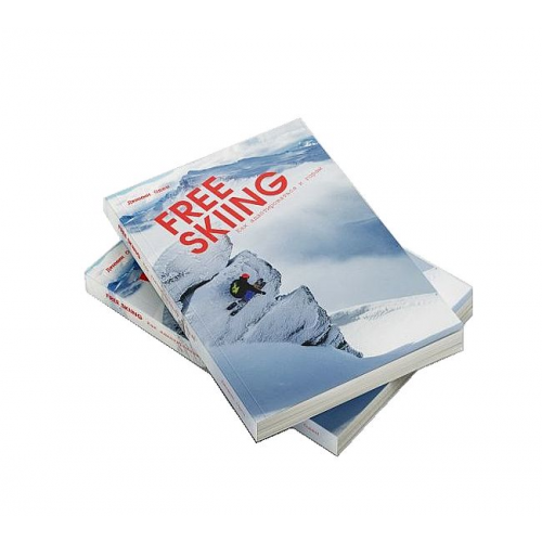 Книга Альпиндустрия Оден Д. "Free skiing. Как адаптироваться к горам" 23.5Х16.5