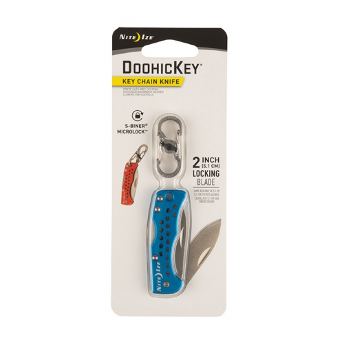 Инструмент карманный Nite Ize DoohicKey Key Chain Knife синий