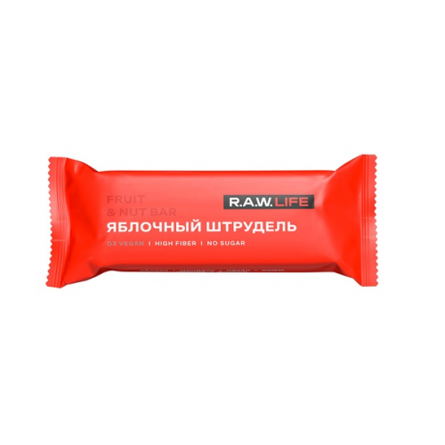 Батончик орехово-фруктовый R.A.W.LIFE красный 47ГР