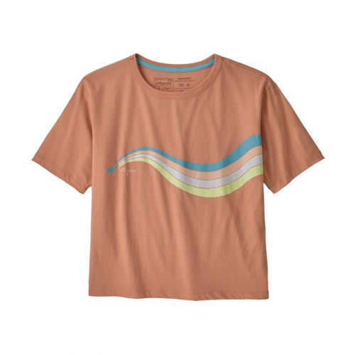 Футболка Patagonia Psychedelic Slider Organic Easy Cut женская