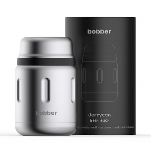 Термос для еды Bobber Jerrycan 0.7 л Matte серый 0.7Л