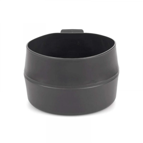 Кружка складная, портативная Wildo Fold-a-Cup® Big Dark Grey темно-серый 0.6Л