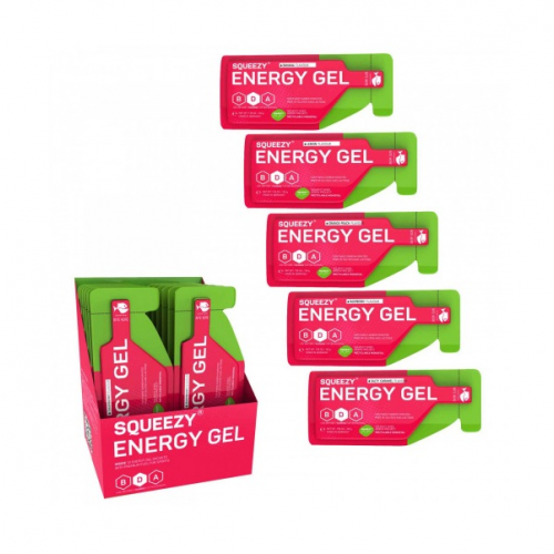 Гель с кофеином Squeezy Energy Super Gel красный 33Г