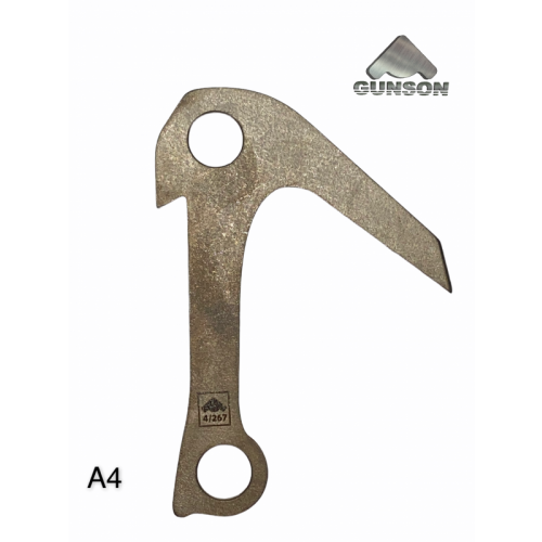 Крюк якорный Gunson №4/А4 (3мм/30ХГСА/HRc 40)