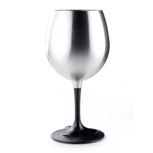Бокал складной для красного вина GSI Glacier Stainless Nesting Red Wine Glass серебристый 450МЛ