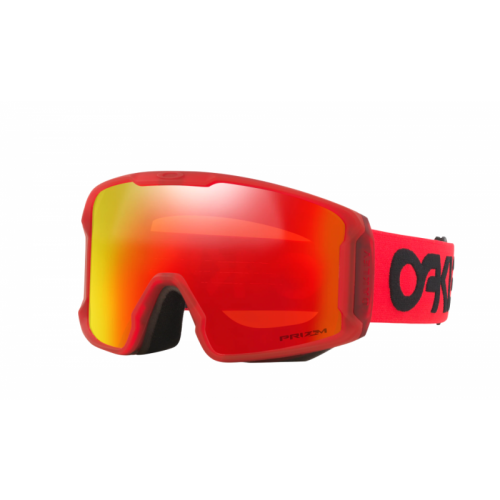 Горнолыжная маска Oakley Line Miner L красный