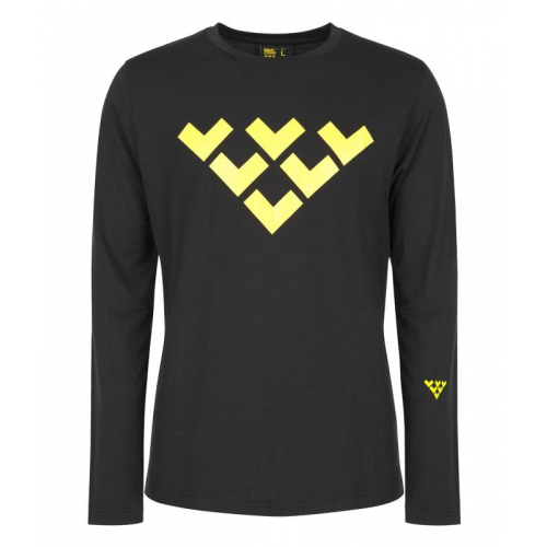 Футболка Black Crows Black Merino Long Sleeve Chevron