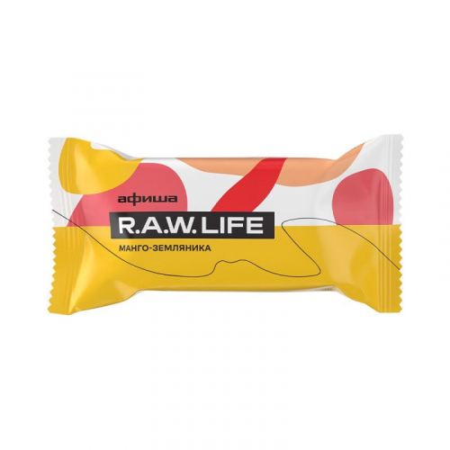 Батончик фруктово-ореховый R.A.W.LIFE Афиша разноцветный 35ГР