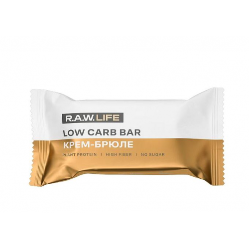 Батончик протеиновый R.A.W.LIFE R.A.W.Life Low Carb 35г бежевый 35ГР