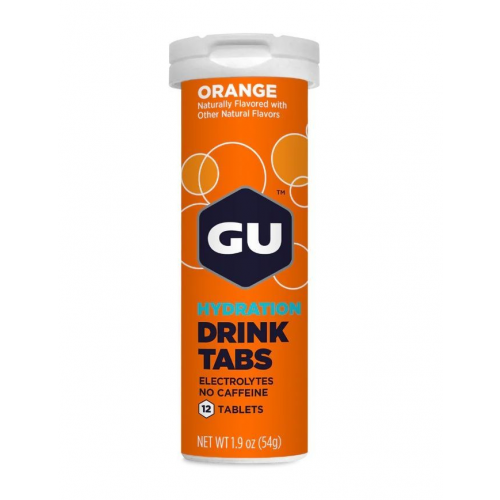 Напиток изотонический в таблетках GU Gu Hydration Drink Tabs оранжевый 12ШТ