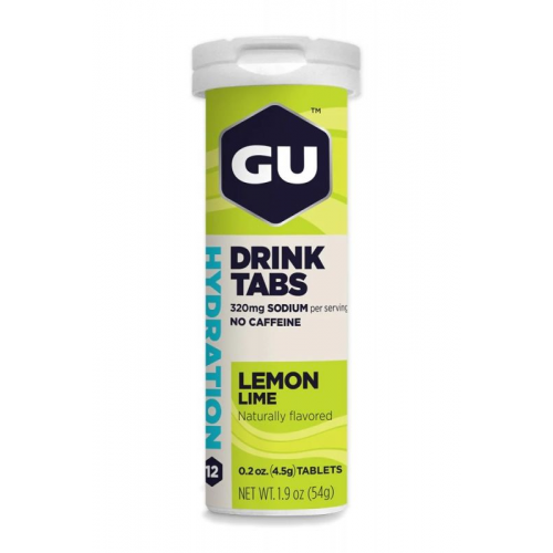 Напиток изотонический в таблетках GU Gu Hydration Drink Tabs желтый 12ШТ