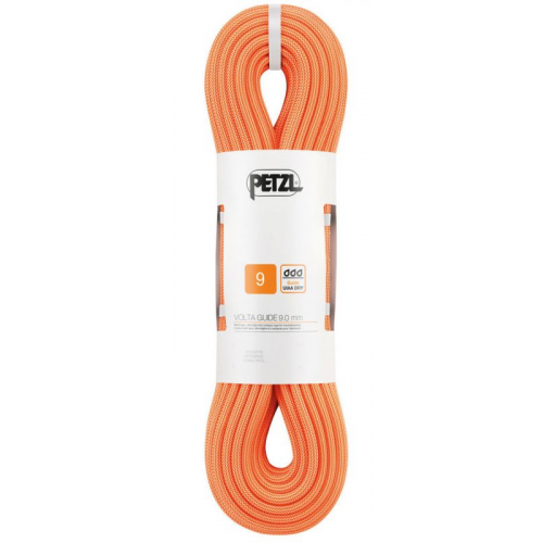 Веревка Petzl Volta Guide 9 мм 100 м оранжевый 100М
