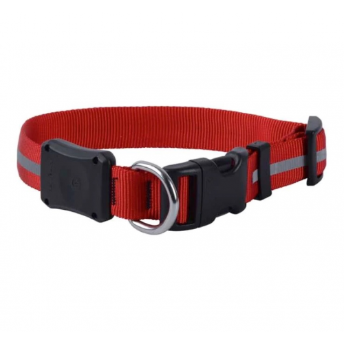 Ошейник светодиодный Nite Ize Nite Dawg красный 25.4/33СМ