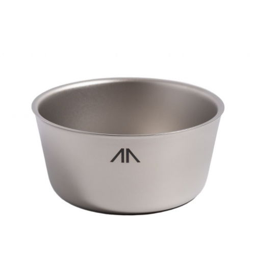 Миска GORAA Double-Wall Titanium Bowl серый 550МЛ
