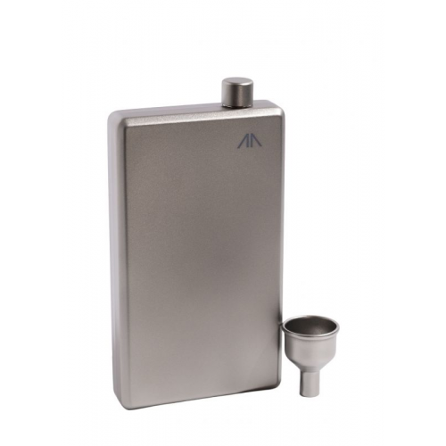 Фляга GORAA Titanium Pocket Flask With Funnel серый 200МЛ
