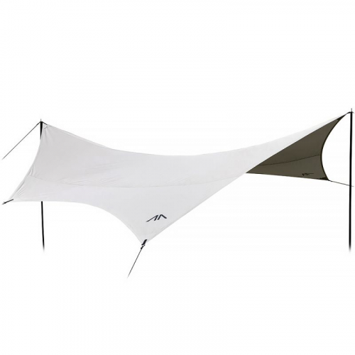 Тент GORAA 6-Angle 5.5 x 6 м со стойками бежевый 5.5Х6М