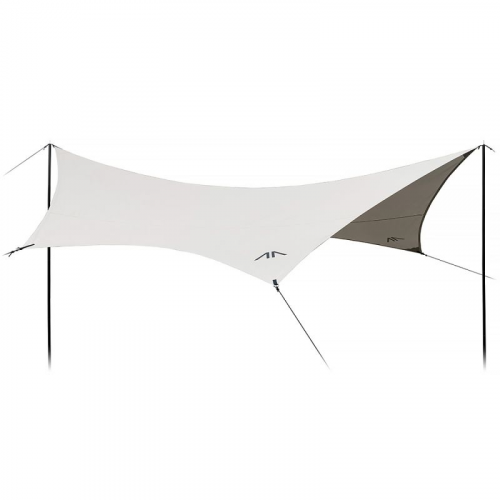 Тент GORAA 6-Angle 4.5 x 5.5 м со стойками бежевый 4.5Х5.5М