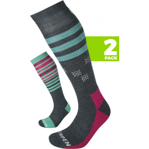 Носки Lorpen S2MWE Ski Mid Eco (2 пары) женские