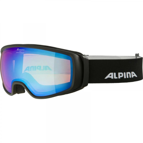 Горнолыжная маска Alpina-eyewear Alpina Double Jack Q-Lite черный