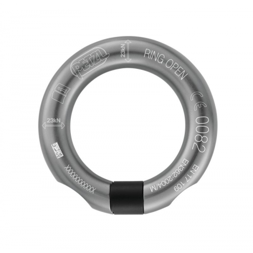Элемент соединительный Petzl Ring Open темно-серый