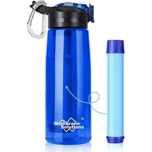 Фляга с фильтром Membrane Solutions Water Filter Bottle синий