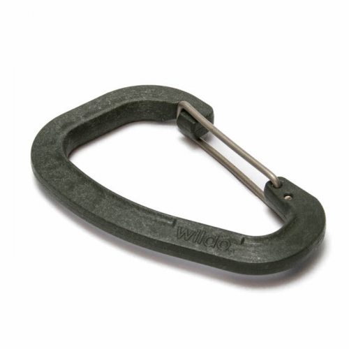 Карабин для аксессуаров Wildo Accessory Carabiner Large темно-зеленый 6.5Х4СМ