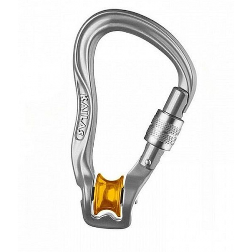 Карабин с роликом Kailas Rota Sg Pulley Carabiner темно-серый ONE