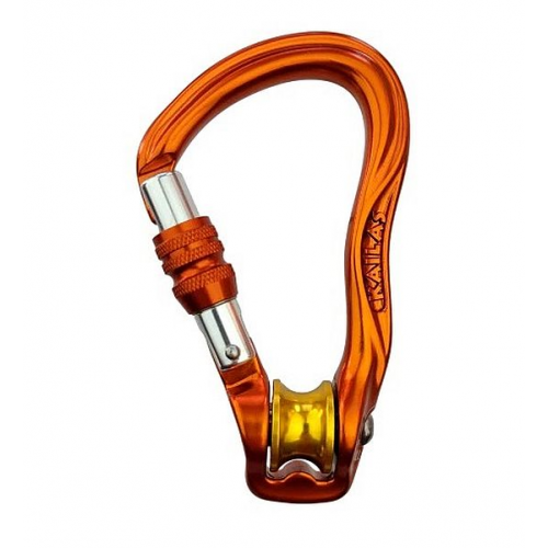 Карабин с роликом Kailas Rota Sg Pulley Carabiner оранжевый ONE